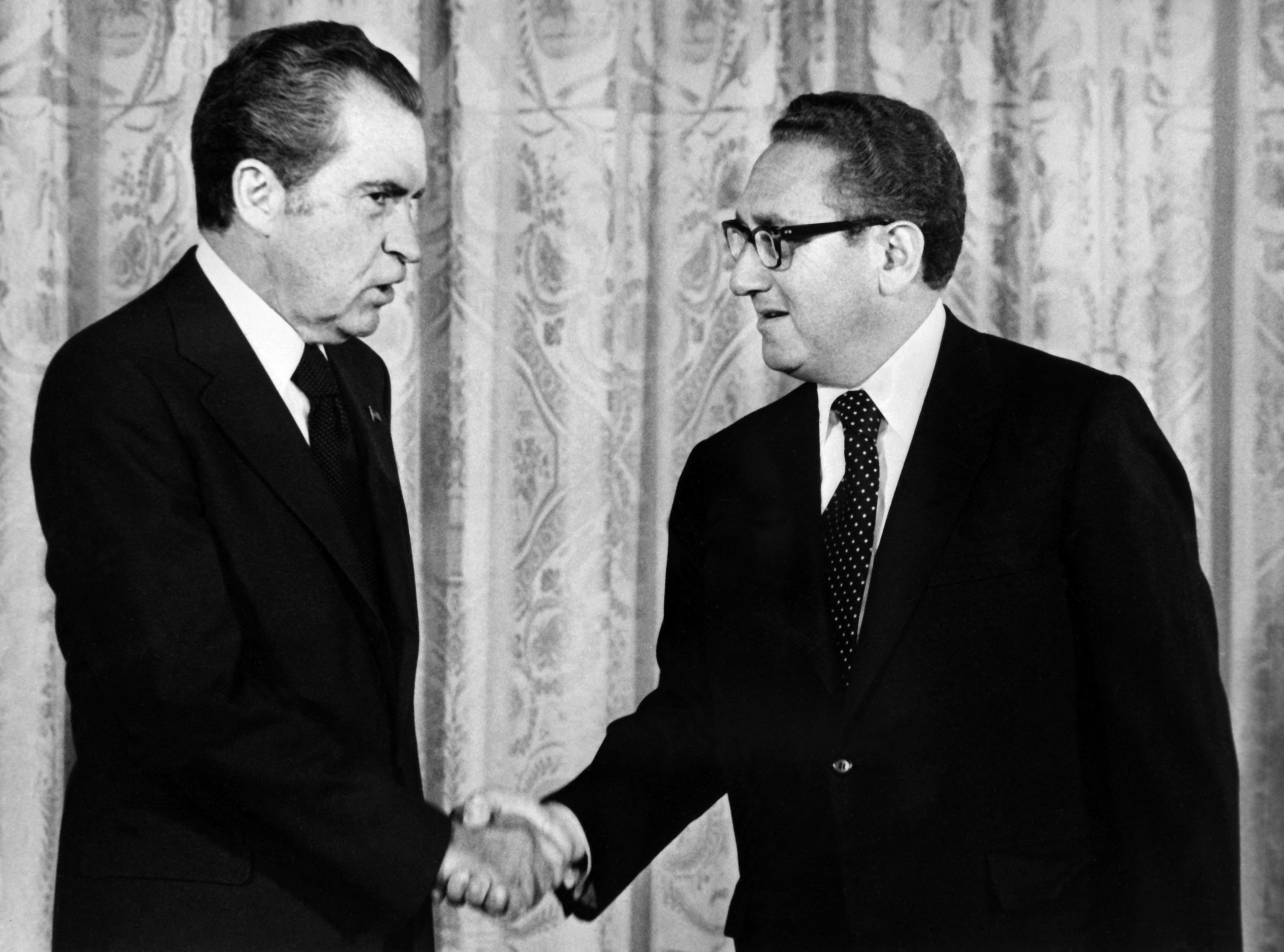 Henry Kissinger y personalidades del mundo