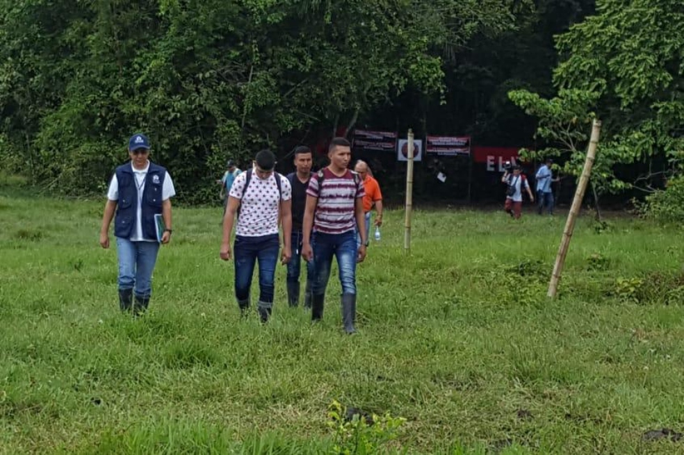 Los uniformados, pertenecientes a la Tarea Quirón del Ejército, y los civiles fueron secuestrados el pasado miércoles 8 de agosto en las horas de la tarde. / Defensoría del Pueblo