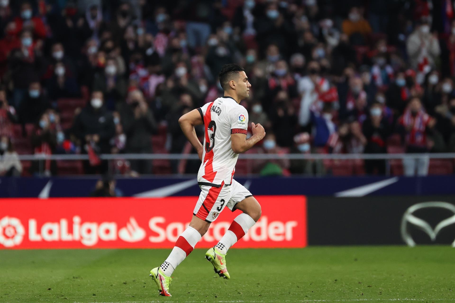 Falcao García, jugador colombiano del Rayo Vallecano.
