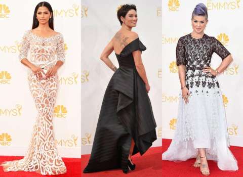 Derroche de glamour y color en los premios Emmy 2014