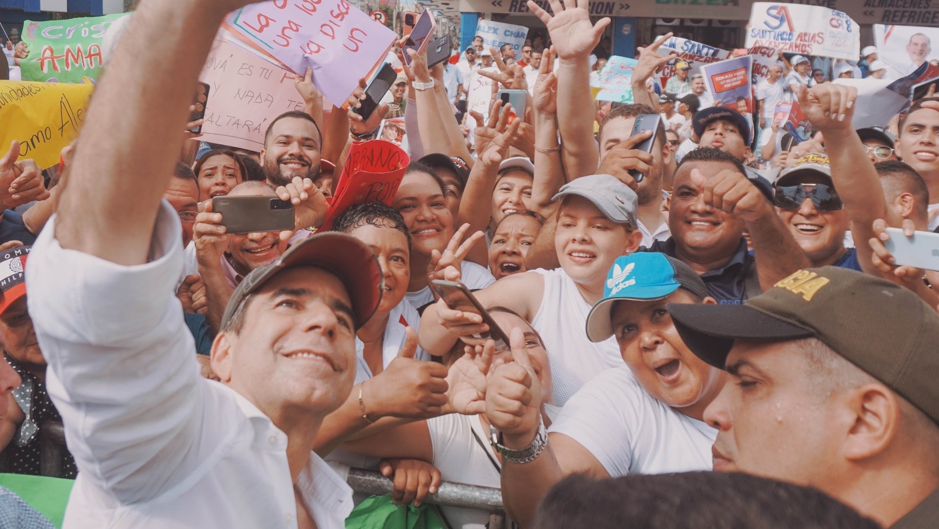 Alejandro Char, candidato a la Alcaldía de Barranquilla.