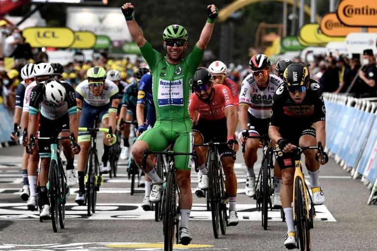 Cavendish ganó la décima etapa del Tour y está a una victoria del récord de Merckx