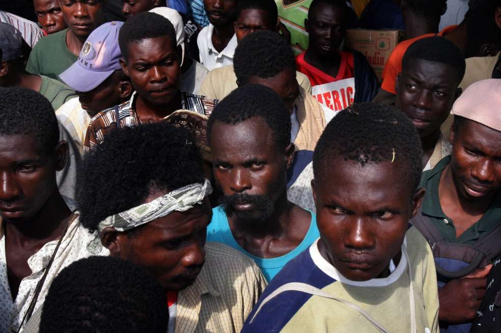 De acuerdo con cifras oficiales, en Chile viven cerca de medio millón de inmigrantes, la mayoría de Haití. / AP