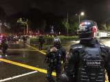 Paro Nacional: disturbios en el plantón de los héroes en Bogotá