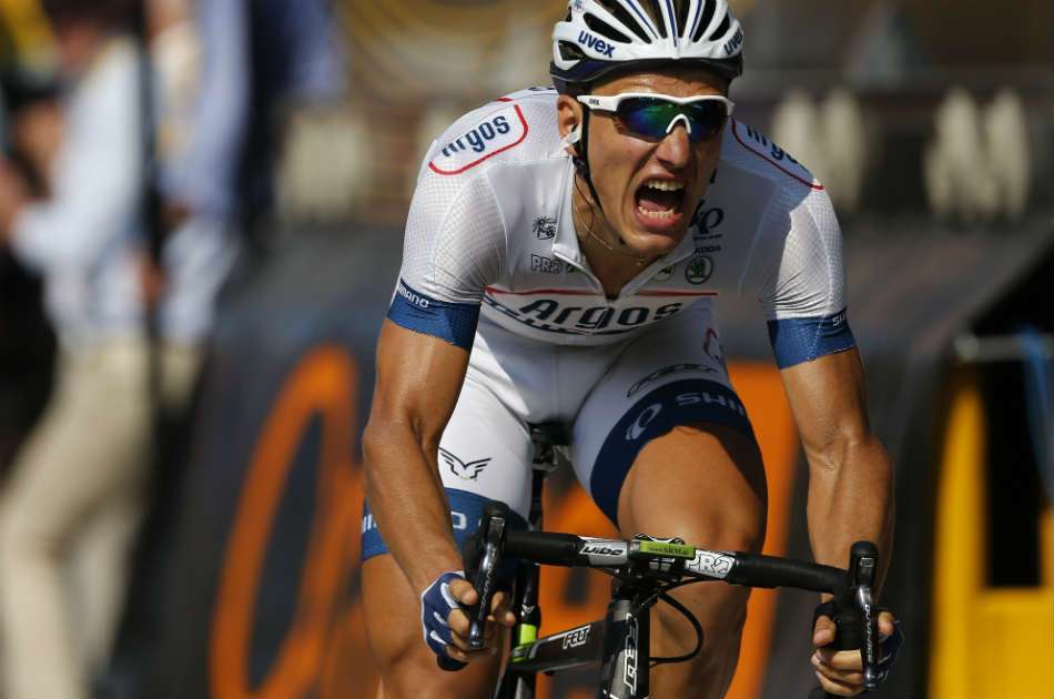 Kittel se impuso ante su compatriota André Greipel en el embalaje.