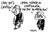 En contravía
