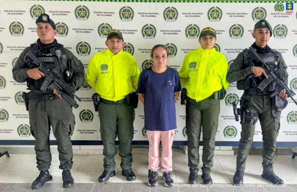 Floralba Idalí Delgado Velasco, alias La Mona, fue imputada por el delito de reclutamiento.