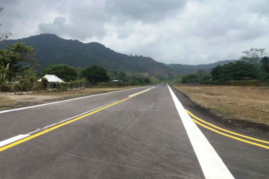 Pista del aeropuerto de Capurganá (Chocó). / Aerocivil