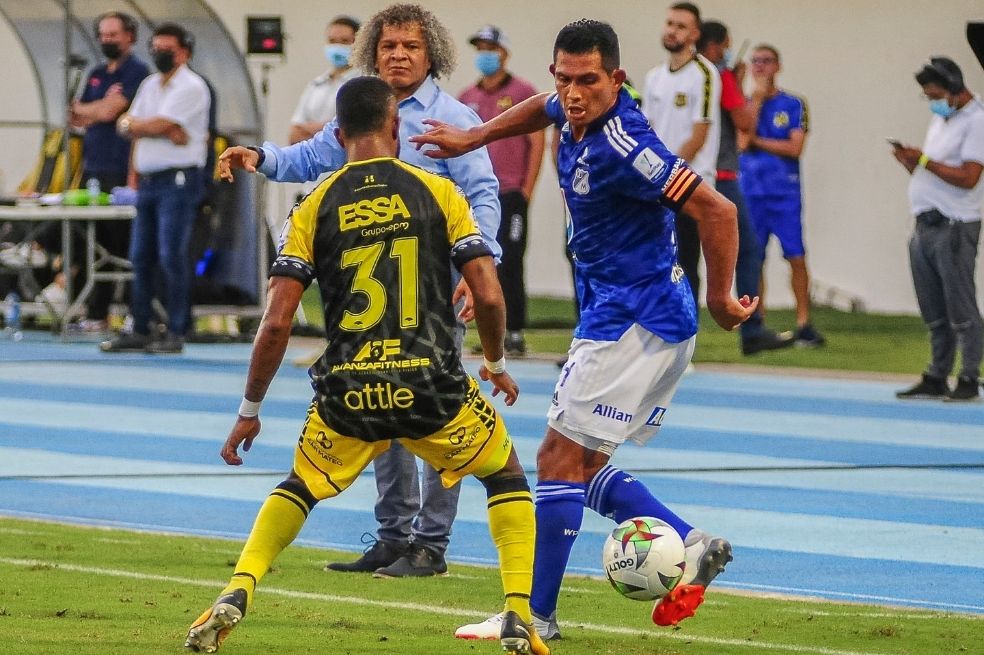 Millonarios sigue con vida en el torneo local al vencer a Alianza.