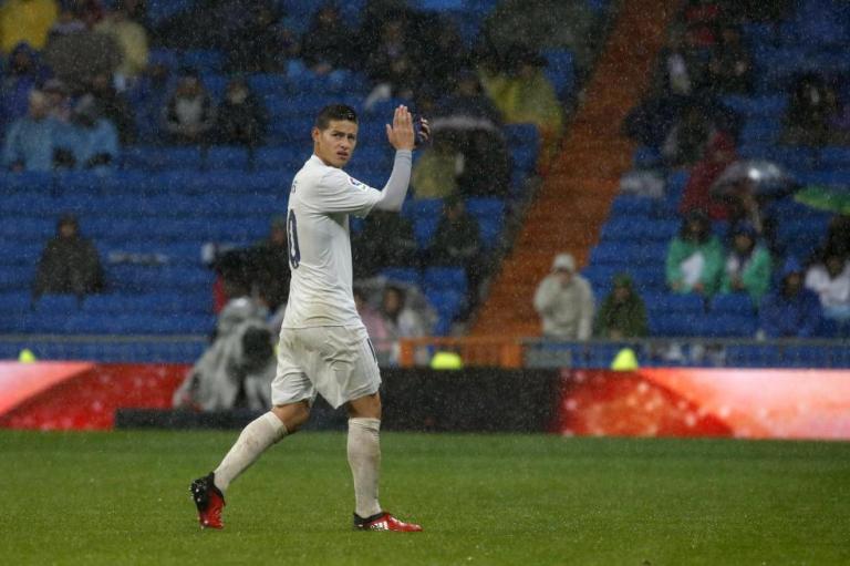 James Rodríguez no logra mostrar su mejor versión en el Madrid