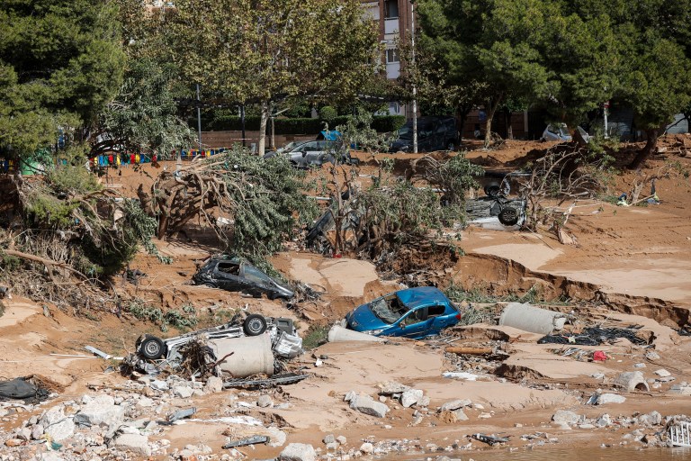 DANA en Valencia: imágenes de satélite muestran desde el espacio la destrucción
