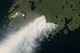 El notable impacto ambiental de los incendios forestales de Canadá en 2023
