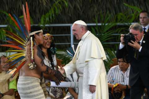 Pueblos amazónicos nunca han estado tan amenazados como ahora: Papa Francisco