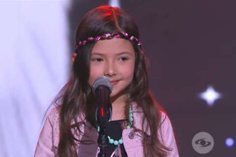 ‘La Voz Kids’: Elena, la niña rockera que cautivó con su dulzura