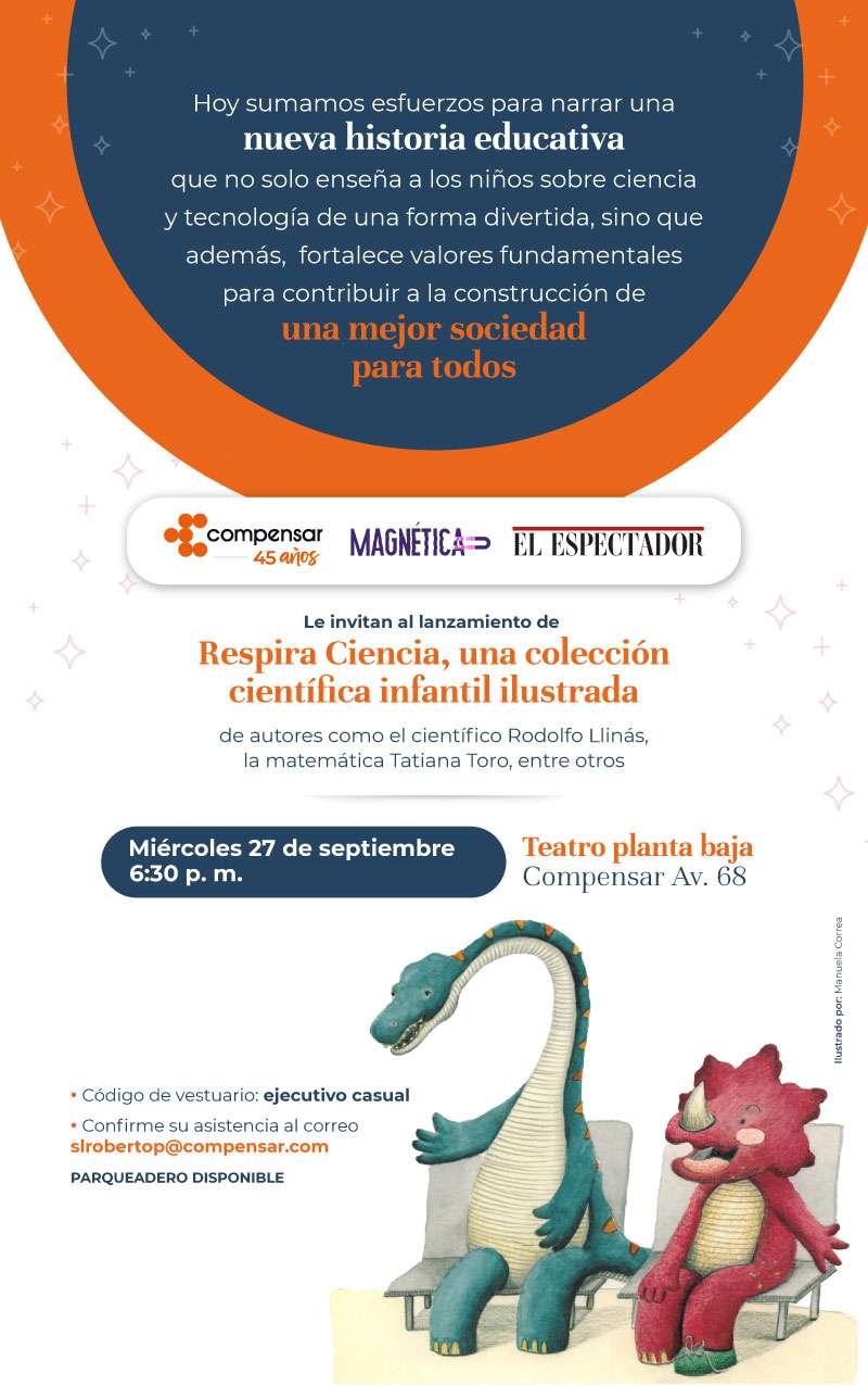 Invitación: lanzamiento "Respira Ciencia"