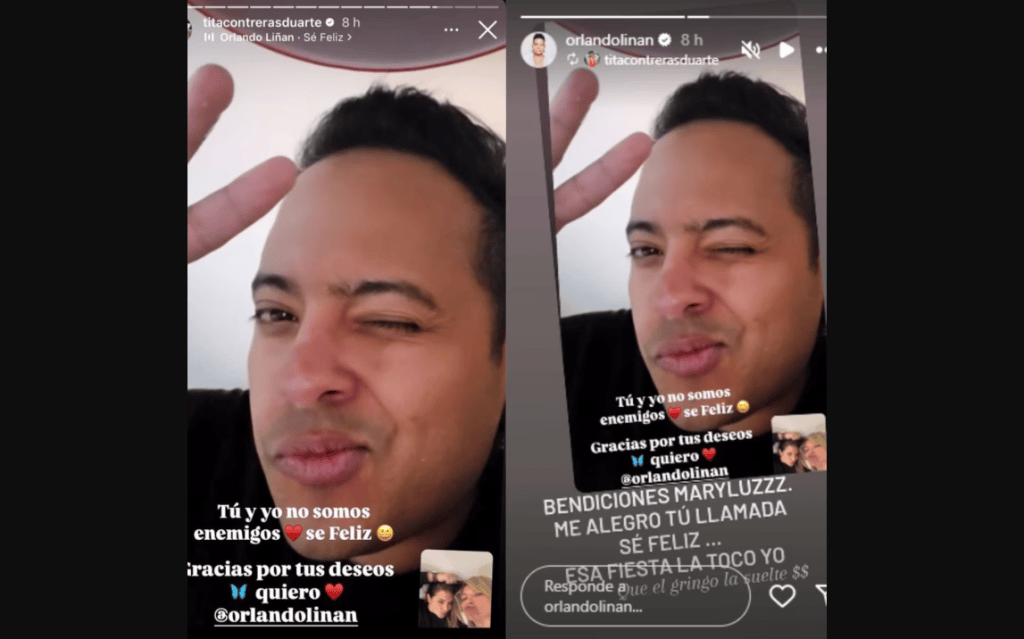Orlando Liñán envió mensaje a su ex, quien se volvió a casar. Le hizo promesa