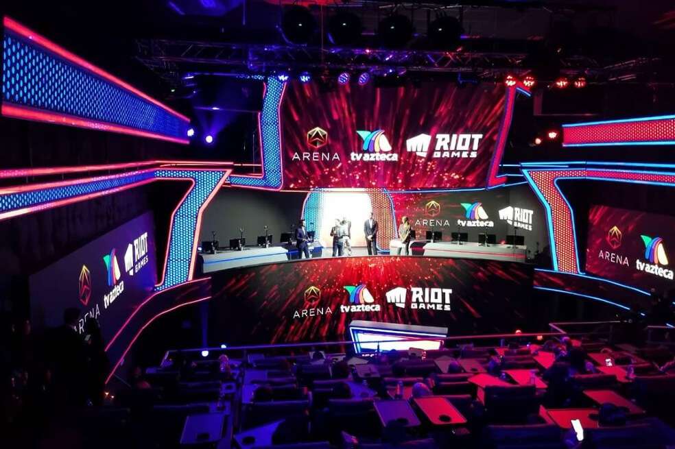 El HyperX Arena Esports Stadium, en Ciudad de México. / Cortesía- Riot Games