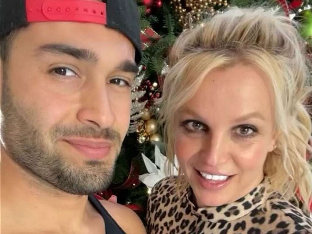 Britney Spears y su novio Sam Asghari