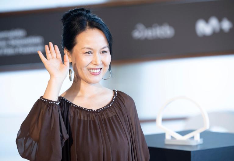 Una actriz china que mató a su marido presenta en San Sebastián un filme sobre su drama