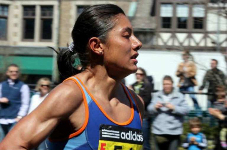 La colombiana Yolanda Caballero fue 18° en la Maratón de New York 2013