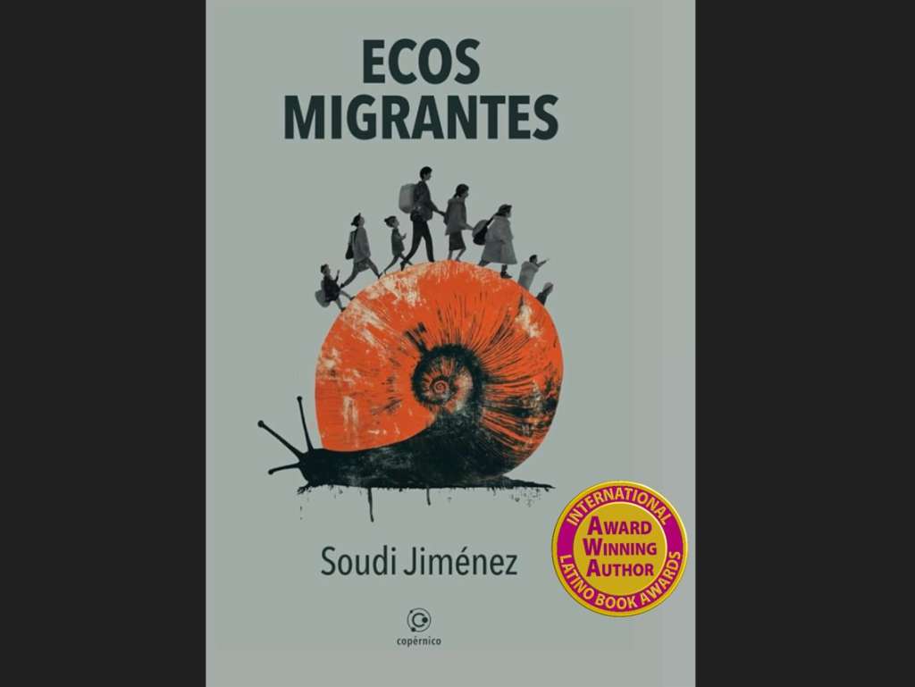 Portada de "Ecos migrantes", de Soudi Jiménez.