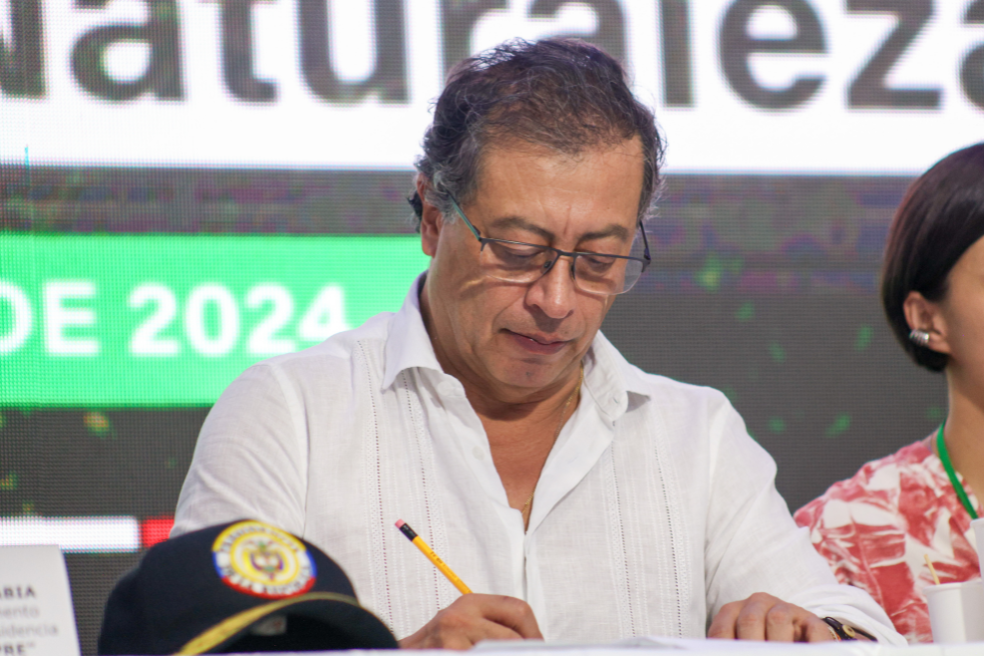 El presidente Gustavo Petro aseguró este 13 de septiembre, desde Florencia (Caquetá), que la falta de aprobación del presupuesto impactaría en la implementación del acuerdo de paz de 2016.