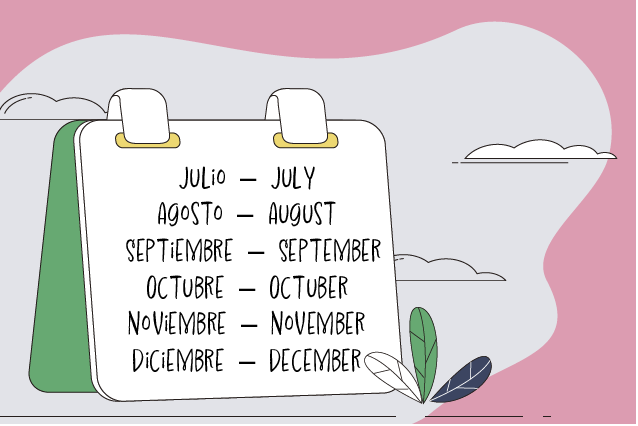 Meses del año en inglés
