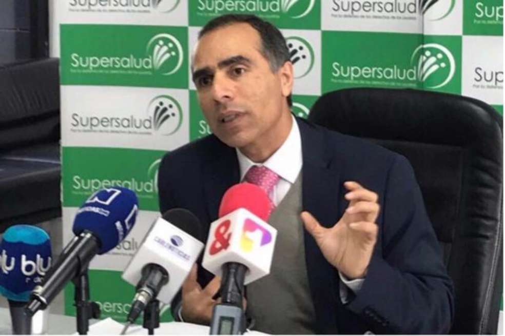 Luis Fernando Cruz Araújo asumió el cargo desde el 25 de octubre de 2017. / Supersalud