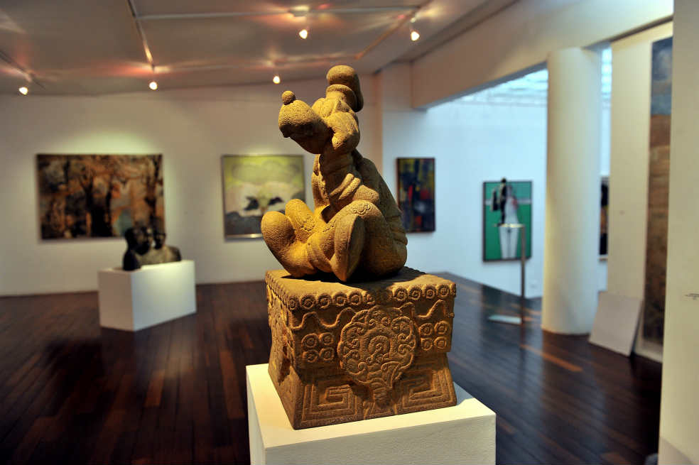 Obras representativas del S. XX se exponen en la Galería El Museo hasta el 21 de enero de 2013. / David Campuzano