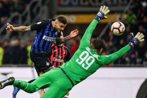 El Inter se quedó al último suspiro con el derbi de Milán