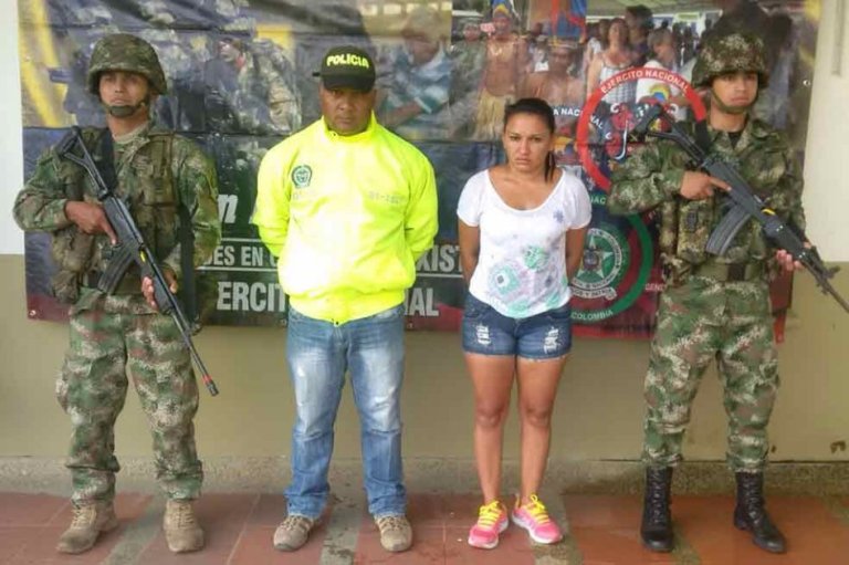 Capturan a mujer que servía de enlace entre Farc y Cartel de Sinaloa