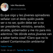 Trino Iván Marulanda.