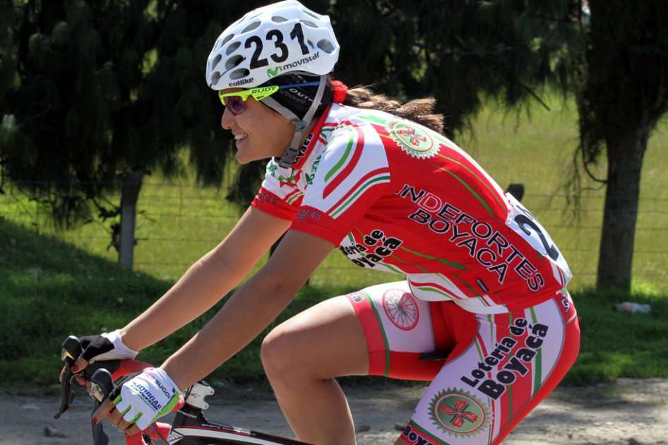 La ciclista colombiana Sérika Gulumá / Cortesía Fedeciclismo