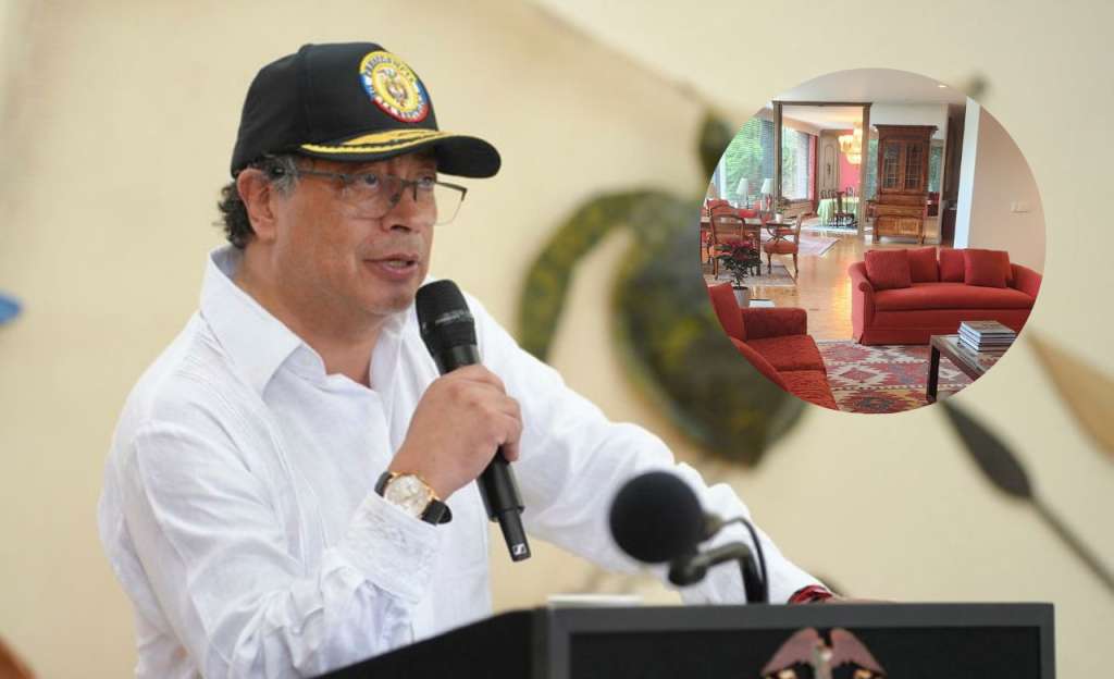 El presidente Petro habló de vender casa destinada para el embajador de Colombia en México.