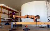 Ma. Rosa de Francisco reveló su rutina de pilates para tener buen físico a los 59