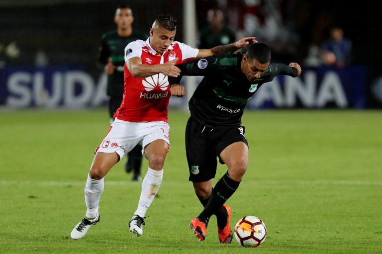 Cali y Santa Fe definirán este martes el cupo a las semifinales de la Sudamericana