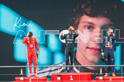 Kimi Antonelli volvió a brillar en la Fórmula 1 y conquistó el Gran Premio de Bélgica