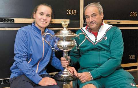 La mágica historia familiar de la campeona del Abierto de Australia