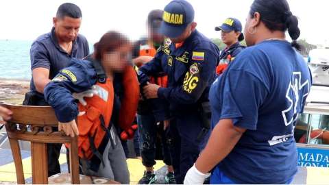 Naufragio en San Andrés: 15 migrantes rescatados con vida y uno fallecido