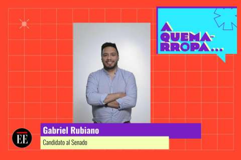 A Quemarropa con Gabriel Rubiano, candidato al Senado por la U