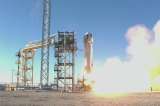 El cohete de turismo espacial de Blue Origin entra en el espacio