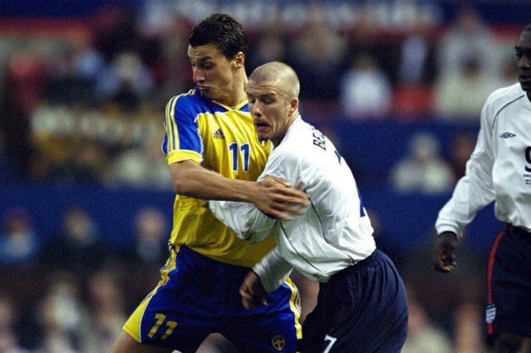 La curiosa apuesta entre Ibrahimovic y Beckham por el Suecia-Inglaterra