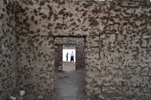 Sequía hace resurgir un pueblo que estaba bajo el agua