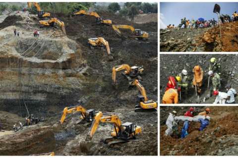 Sube a 12 la cifra cuerpos recuperados en derrumbe en Santander de Quilichao