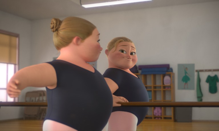 Este es el nuevo corto de Disney donde una niña de talla grande es su protagonista