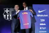 En video: presentación de Yerry Mina con el Barcelona de España