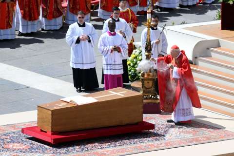 Unas 200.000 personas en el funeral del papa Francisco en el Vaticano