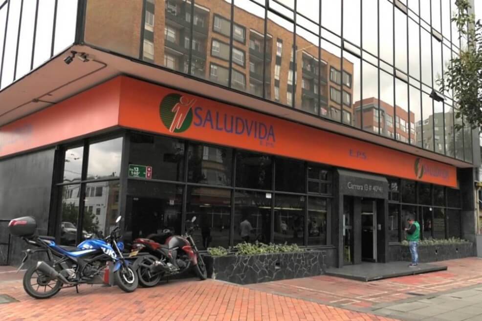 La EPS Saludvida cuenta con más de un millón de afiliados.