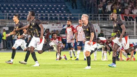 ¡Carnaval escarlata! Reviva los penaltis del Junior vs. América por Sudamericana