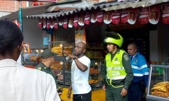 Pablo Armero fue detenido en la vía Cali-Pance, por conducir en aparente estado de embriaguez. / Cortesía